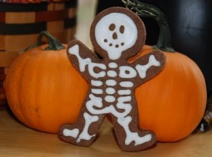 gingerbread skeleton